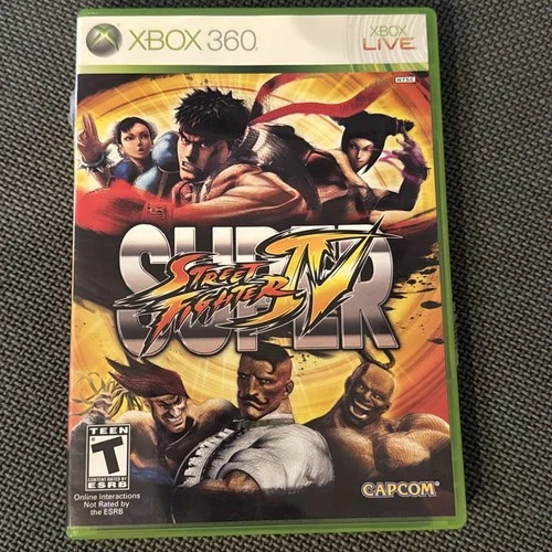Super Street Fighter IV (Xbox 360) CIB Tested Video Game