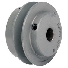 Variable Pitch V-Belt Pulley, 1 Groove, 3.75 in Outside Dia, 1/2 in Bore Dia,