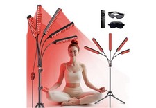 Adjustable Red Light Therapy Lamp Portable for Skin Face Body Pain Relief