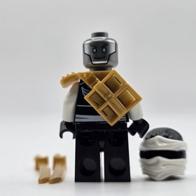 LEGO Ninjago Zane Skybound minifigure 70603 njo0189 with Gold Swords