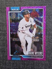 2026 Topps Series 1 Dane Myers #279 Pink Holo Foil Miami Marlins