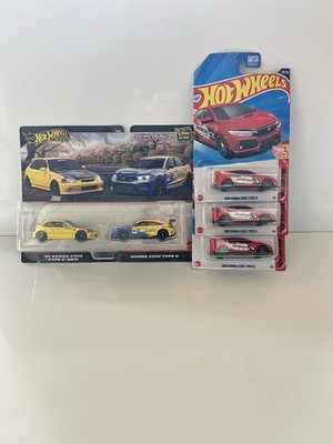 Hot Wheels Honda Civic Car Culture Premium Civic EK9 Honda Civic TYPE R