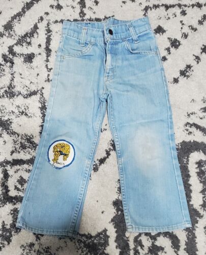 Vintage 1980s kids little levis 1980s Olympic blue