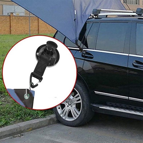 4Pcs Universal Awning Camping Suction Cup Anchor Tie Downs With Hooks Lock UK. - Picture 9 of 16