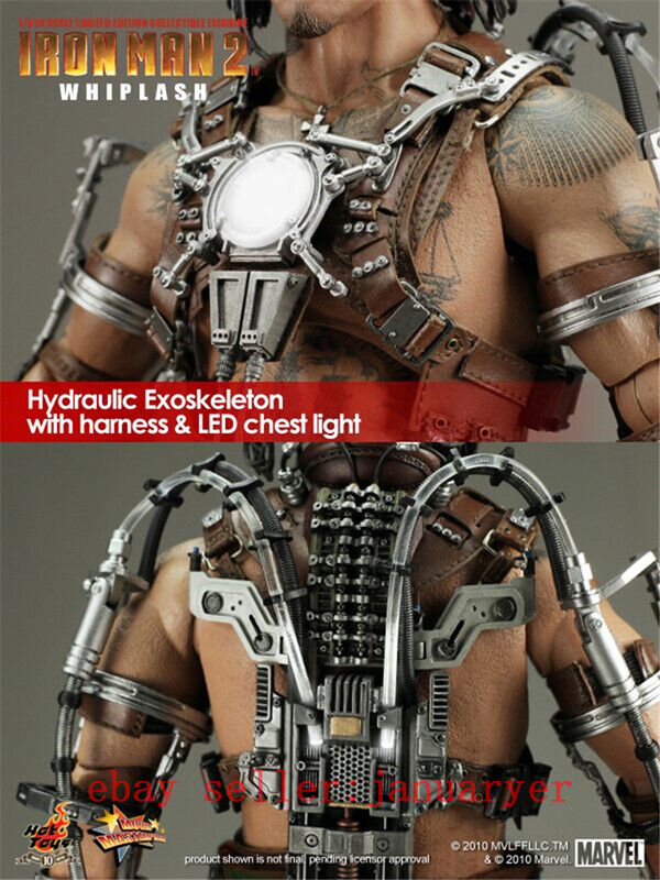 Hot Toys Mms121 1/6 Iron Man 2 Ivan Whiplash Electric Whip Hot Toys Mms121 1/6 Iron Man 2 Ivan Whiplash Electric Whip