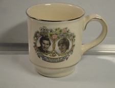 Royal  Mug Cup Marriage of Charles and Diana 1981, Welsh Dragon,  By Sadler Eng.