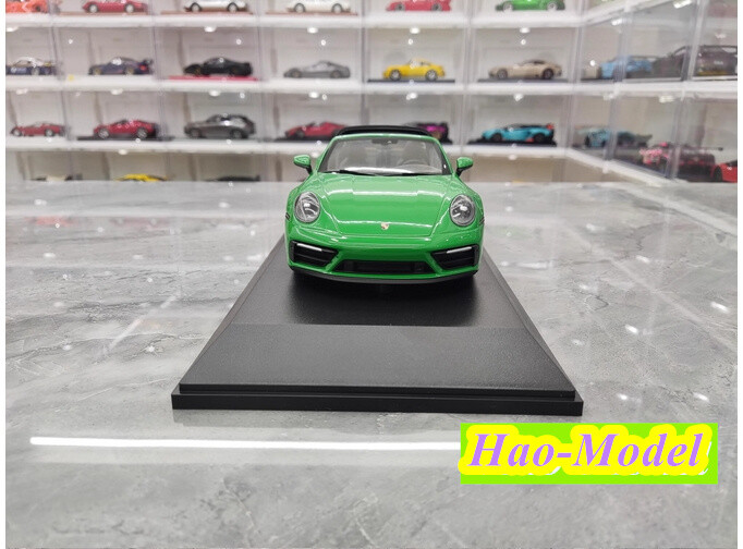 MINICHAMPS 1:18 Porsche911 992 Targa 4 GTS Alloy Diecast Model Car