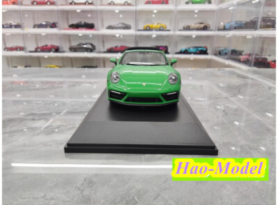 MINICHAMPS 1:18 Porsche911 992 Targa 4 GTS Alloy Diecast Model Car