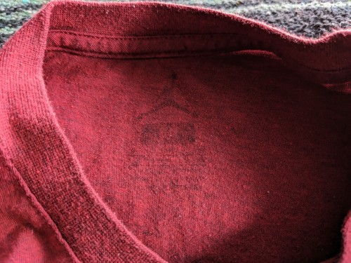 Air Jordan T-shirt Kids Medium Red Jumpman - Picture 2 of 3