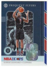 Kawhi Leonard 2019-20 Panini Hoops Premium Stock Frequent Flyers Holo Prizm 