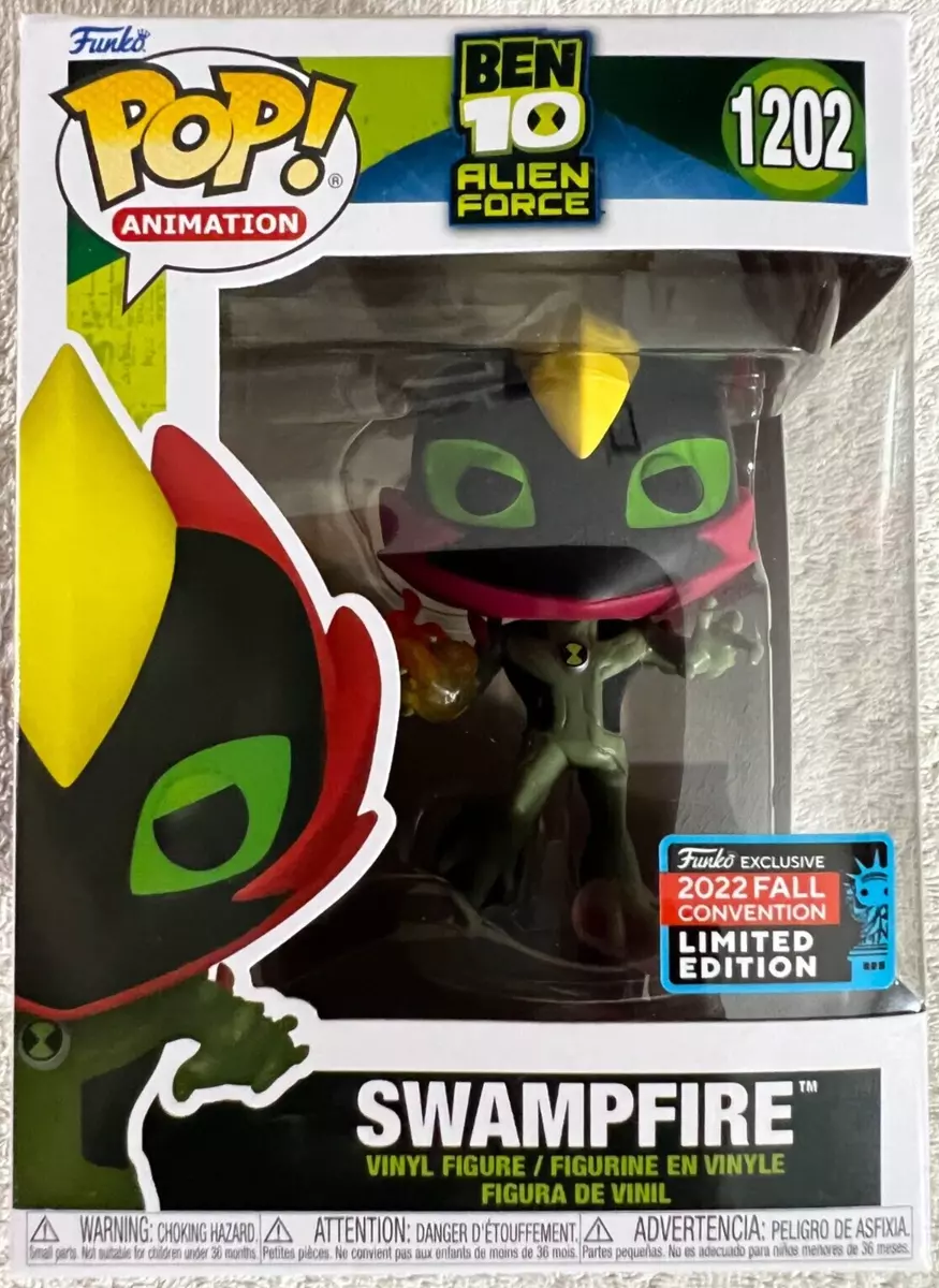 Funko Pop! Animation Ben 10 Alien Force Swampfire 2022 NYCC