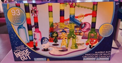 Disney Parks Pixar Inside Out Marble Run Joy Fear Sadness Anger Toy New with Box