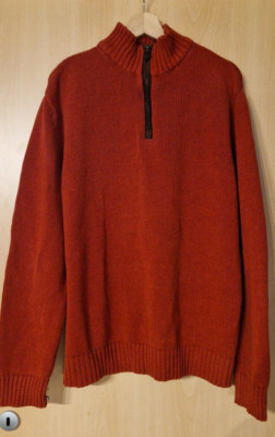Pullover v. Eddie Bauer Gr. XL, rost - sehr guter Zustand