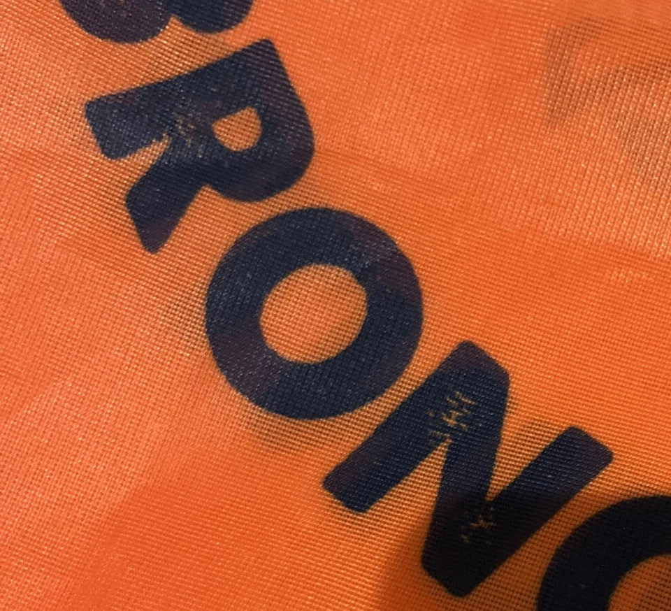 Флаг страны Denver Broncos оранжевый 19 x 13 дюймов винтажные товары NFL - Изображение 4 из 4