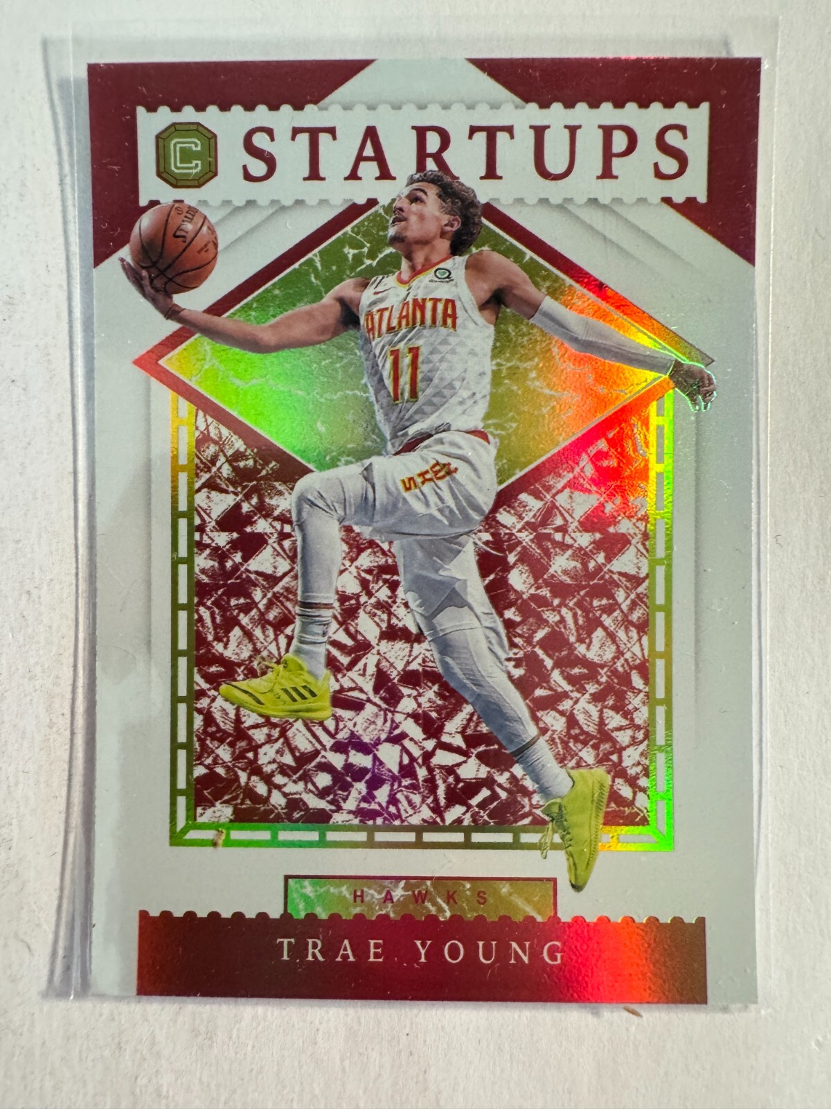 K200,205 - 2018-19 Panini Cornerstones Startups #5 Trae Young