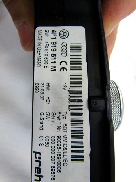 4F0035541L Del Sistema De Navegación Satélite AUDI A6 Sw 2.7 D 132KW Aut 5P (200 - Imagen 3 de 4