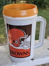 Cleveland Browns NFL Betras USA Mug Super Thermo Travel Insulated 24oz? 1995