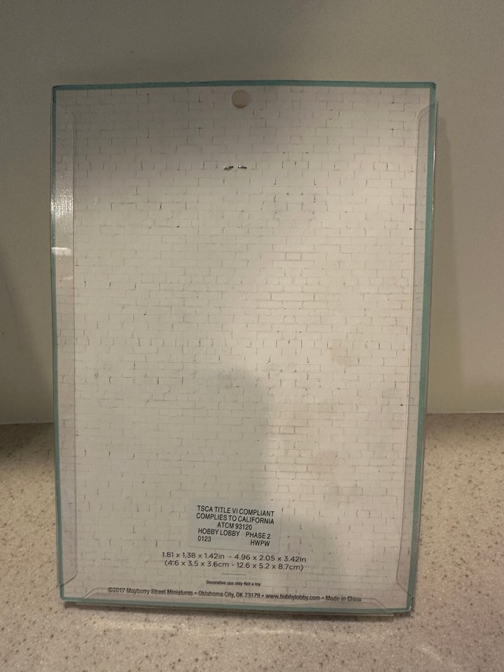 Mayberry Street Miniatures 112 Garden Furniture (4pc) eBay