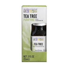 Aura Cacia  Tea Tree Essential Oil   .5 Oz