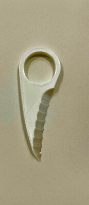 Package Opener Plastic Easy to Use Box Cutter Strong and Doesn't Break - White