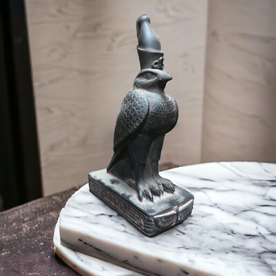 Rare Ancient Egyptian God Horus Falcon Statue Pharaonic Antique Mythology BC