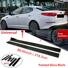 86 Universal Fit For Kia Optima 2014 2015 Side Skirt Lip Splitter Rocker Panel