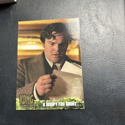 B25s King Kong  The 8th  Wonder Of The World 2005  #19 Jack Black Carl Denham