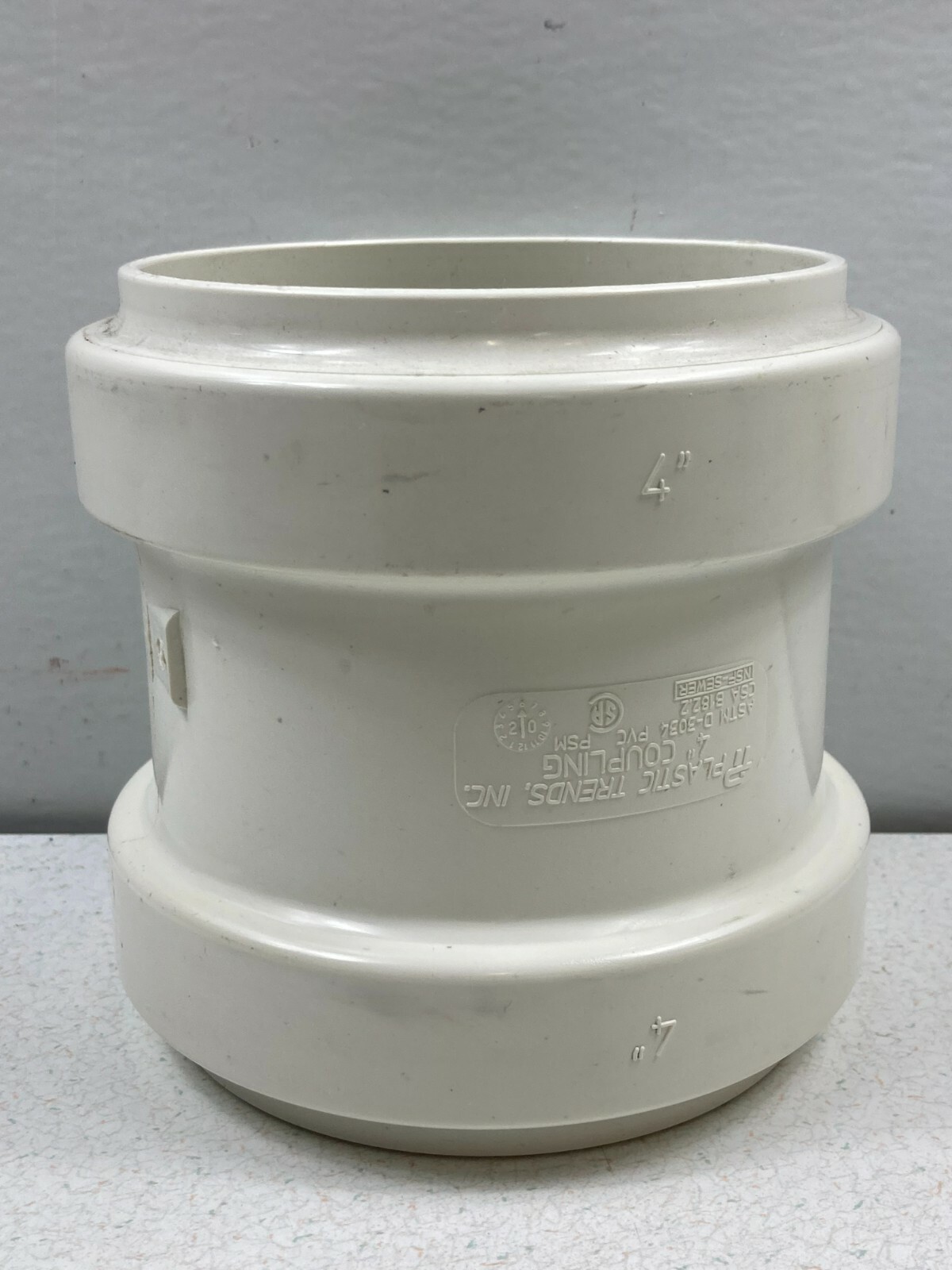 Plastic Trends G604 Gasketed SDR Coupling 4 In. for sale online eBay