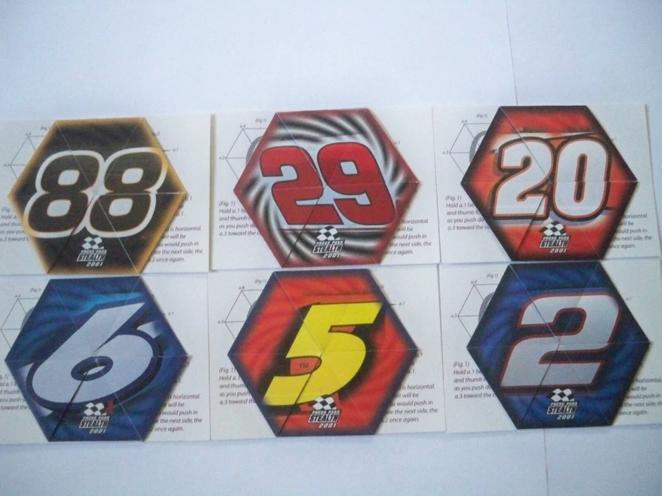 2001 Press Pass Stealth Behind the Numbers Complete 18 Card Set - Image 4 of 4
