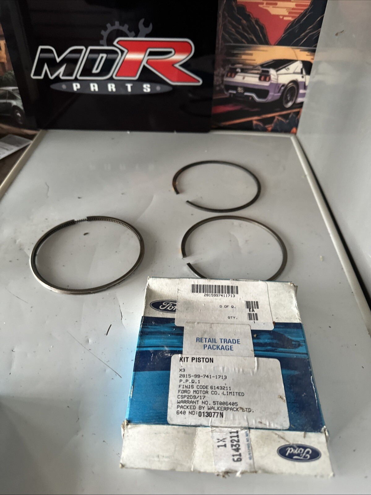 Genuine Ford Position Ring Kit - 6143211/826F6148AAB image 5