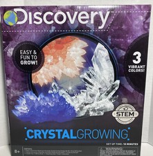Discovery Kids Crystal Growing Kit by Horizon Group Usa, DIY STEM Science