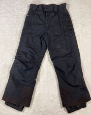 Kids Juniors Competition Obermeyer Ski Snow Pants 12 Black Extended Wear System