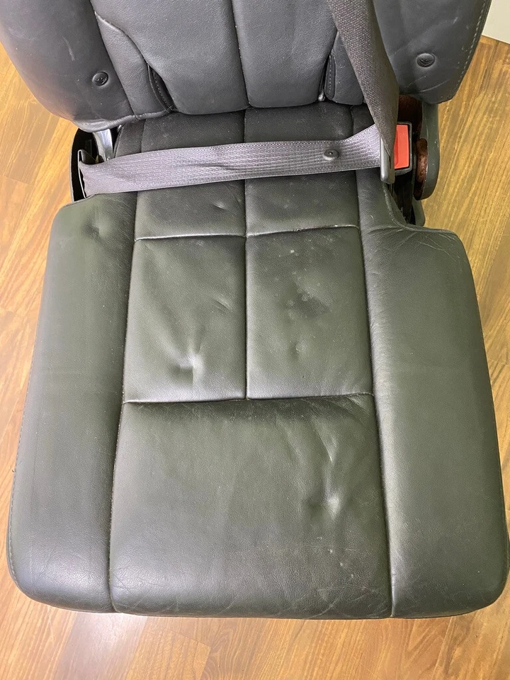 Ford Expedition Lincoln Navigator 2007-2017 segunda fila asiento de banco central negro OEM Foto 4 de 4