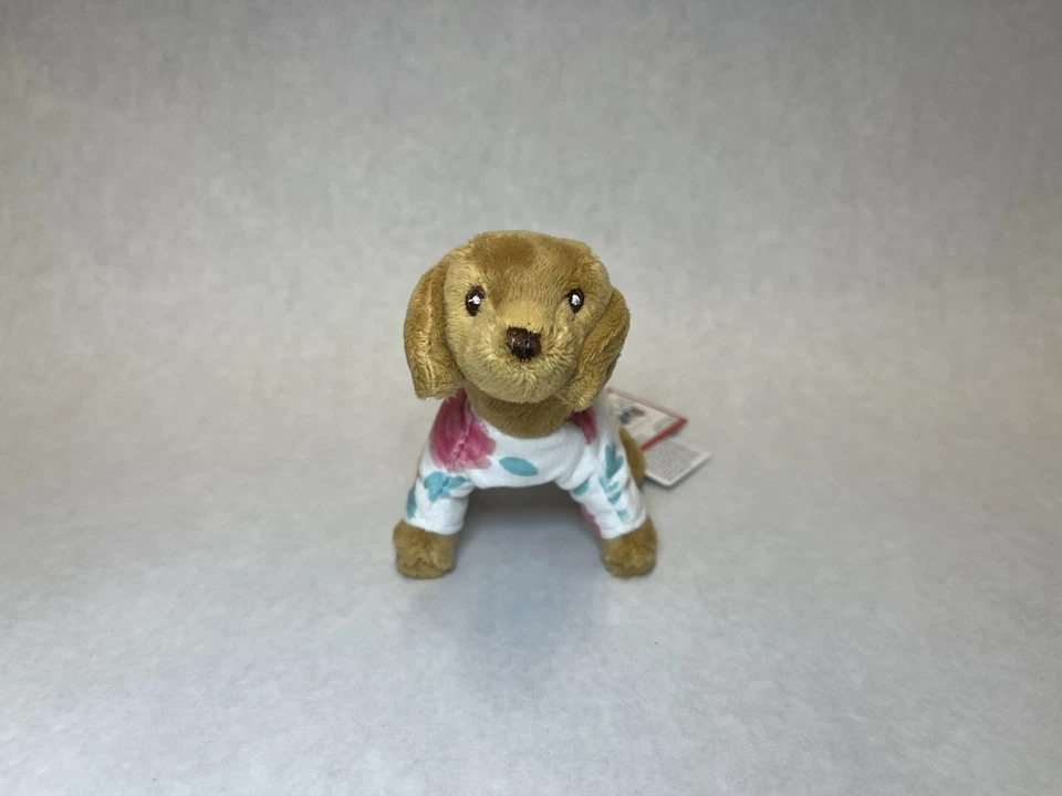 Douglas Cuddle Toy Vera’s Baby Doll Puppy Dog Plush Vera Floral Pajamas W Tags - Image 2 of 4