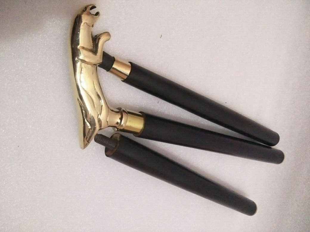 Nautical Solid Brass Handmade Black designer Look… - image 6