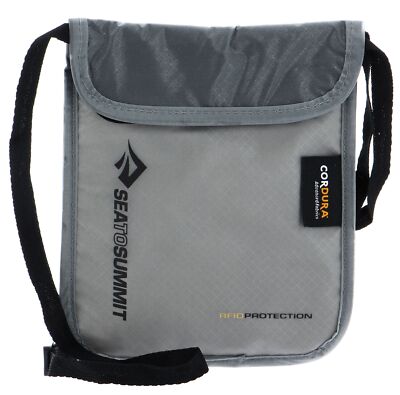 Sea to Summit Ultra-Sil Neck Pouch RFID Umhängetasche Tasche High Rise grau
