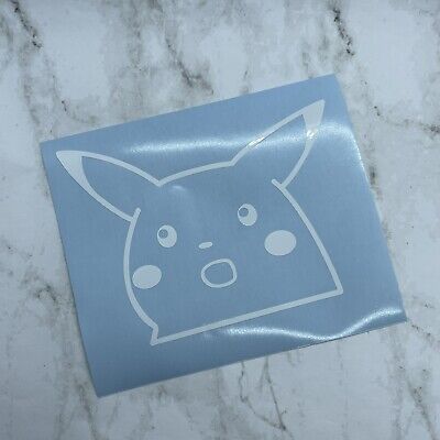 Surprised Pikachu Decal