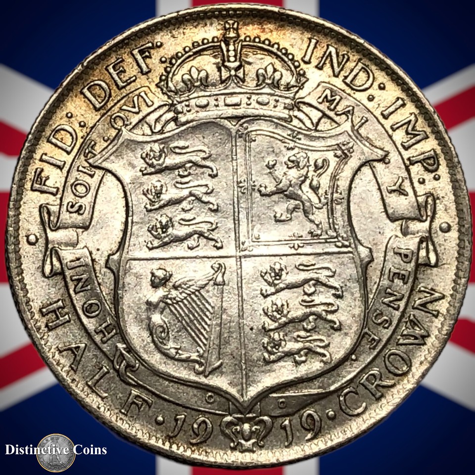 great-britain-1919-half-crown-gb1290-ebay