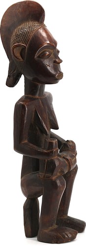 Central African Wood Maternity Figure - 第 4/8 張圖片