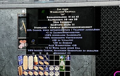 Diablo 2 Resurrected Non Ladder D2R Das Auge/The Oculus PC PS4 PS5