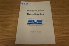 Thurlby Thandar/TTi Manuals - Various Available 