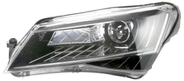 FARO DESTRO XENON D3S LED AFS PER SKODA SUPERB 15> HELLA