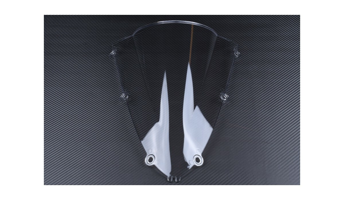 Bulle Transparente YAMAHA YZF R1 1998 Déflecteur de Vent Sportif Carbone Rouge