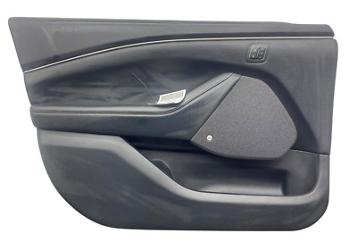 2021 - 2023 FORD MUSTANG MACH-E FRONT LEFT DOOR TRIM PANEL | BLACK ONYX ACTIVEX