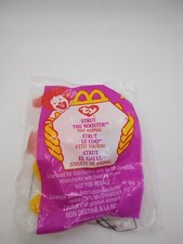 1999 McDonald's Happy Meal Toy TY Teenie Beanie Babies Strut The Rooster 7 NEW 