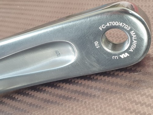Shimano Tiagra 4700 Hollowtech 2 Kurbelarme (170 mm) FC-4700 (2-Ring-Einbau) NEU - Bild 5 von 6