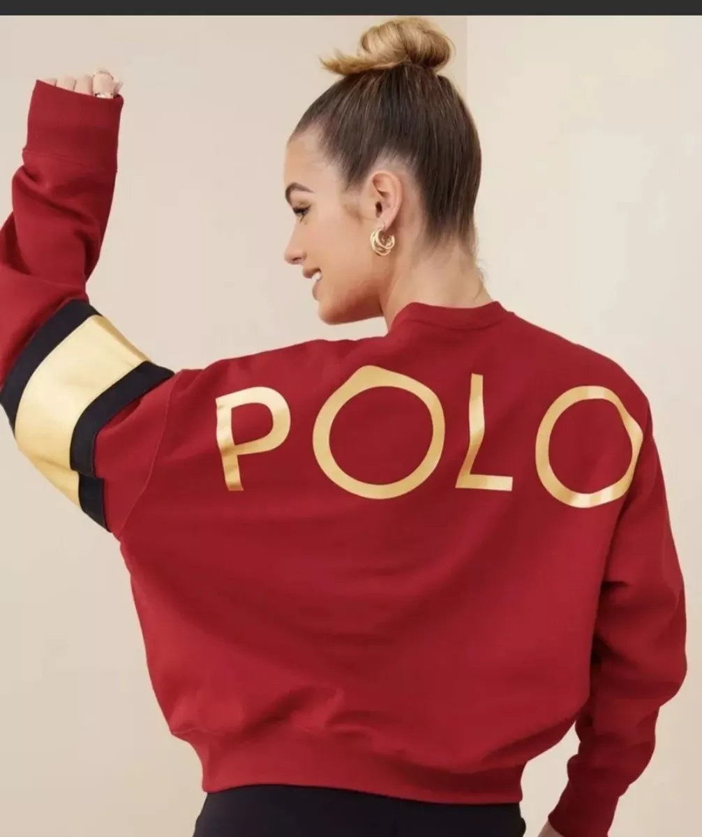 POLO RALPH LAUREN - Women's logo crew sweatshirt 