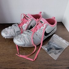 Nike Zoom Clear Track and field cleats with cleat key. Size W9. 5 shoes