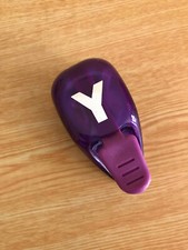 EK Success Paper Punch - The Alphabet Letter "Y" Punch
