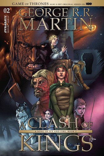 Game Of Thrones: A CLASH OF KINGS #1-2 Cover B SET GEORGE R.R. MARTIN Jon Snow - Picture 3 of 5
